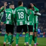 Un Betis imparable cierra el año con una goleada de autoridad frente al Getafe