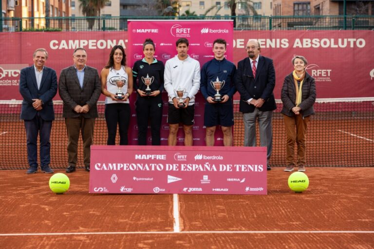 Lucía Cortez e Iñaki Montes reinan en el Campeonato de España Absoluto de Tenis