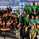 Ourense baja el telón de 2025 con el doblete del F.C. Barcelona y el Facsa Playas de Castellón