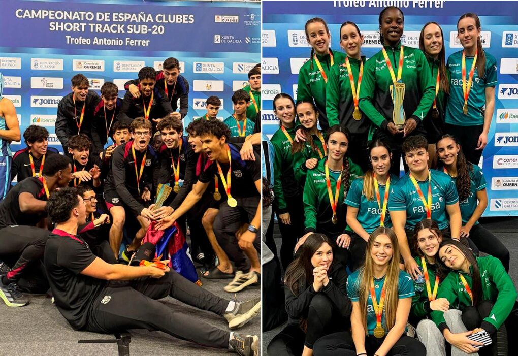 Ourense baja el telón de 2025 con el doblete del F.C. Barcelona y el Facsa Playas de Castellón