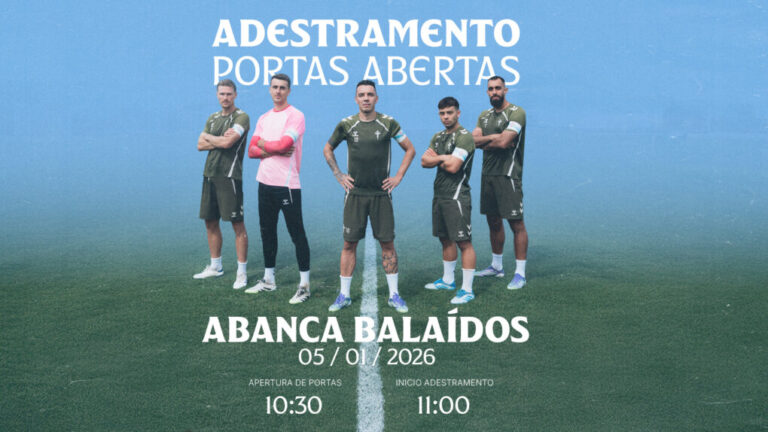 El Celta invita a su afición a vivir la magia del Día de Reyes con un entrenamiento a puertas abiertas