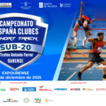 La élite del atletismo Sub20 compite este sábado en Ourense por los títulos nacionales