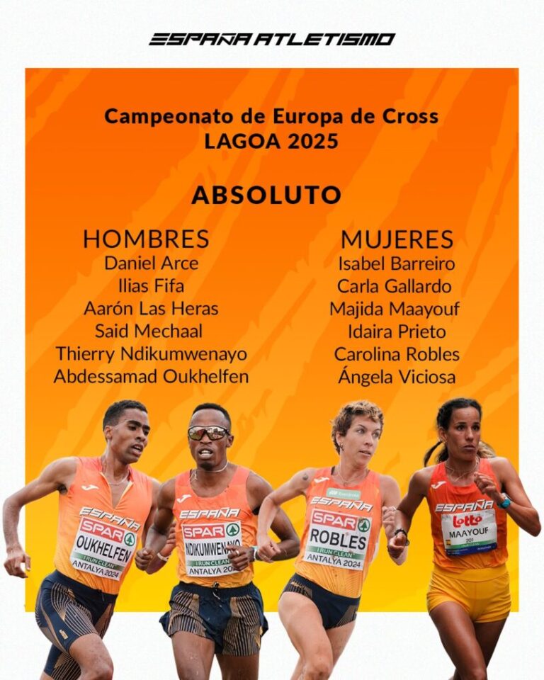 Máxima expectativa ante el Eurocross: España Atletismo revela una selección sólida y preparada para volver al podio