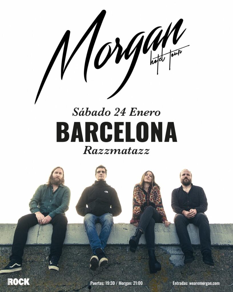 Morgan aterriza en Barcelona con 'Hotel Morgan', un viaje musical para quedarse a vivir