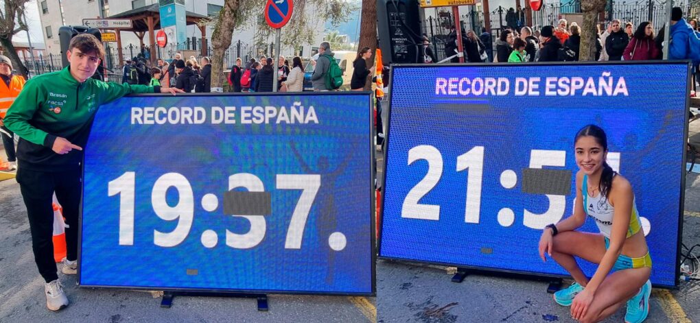 La marcha española vive una jornada histórica en O Barco de Valdeorras