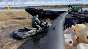 La primera macrooperación transfronteriza entre España y Portugal asesta un duro golpe a las narcolanchas