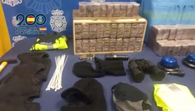 Cinco detenidos al ser sorprendidos robando droga a otros narcos en una guardería de hachís