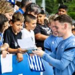 Entrenamiento a puertas abiertas en Zubieta para dar la bienvenida a Pellegrino Matarazzo