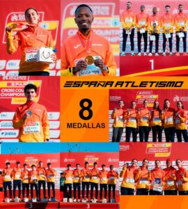 Ocho medallas y un dominio histórico: España reina en el Eurocross de Lagoa