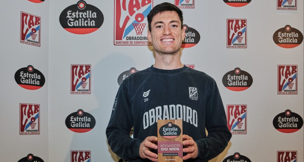 Barcello brilla y logra su segundo MVP de la temporada con Monbus Obradoiro
