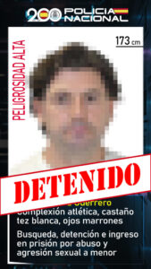 Juan Herrera Guerrero, buscado por extorsión y abuso, cae gracias a cooperación internacional