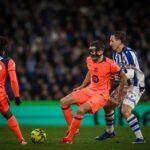 El fútbol castiga al Barça en Anoeta: 25 disparos, cinco palos y derrota