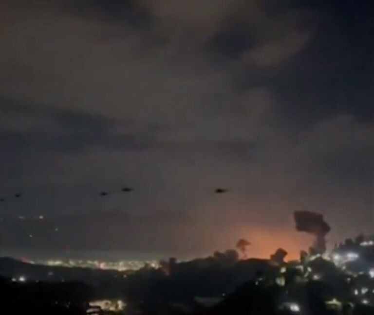 Estados Unidos lanza un ataque a gran escala en Venezuela y afirma haber capturado a Nicolás Maduro