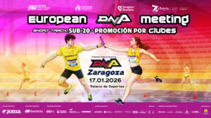 El European DNA de atletismo regresa a Zaragoza con formato mixto y protagonismo por equipos