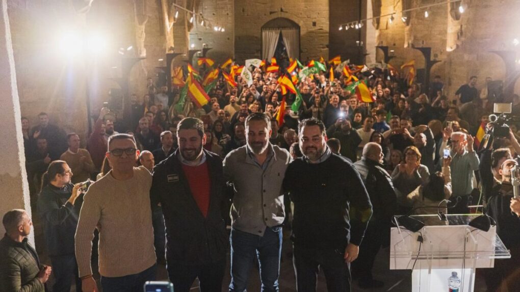 Abascal denuncia desde Aragón corrupción, inmigración masiva y el Pacto Verde