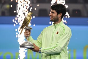 Imparable Alcaraz: conquista el ATP 500 de Doha y firma 12 victorias seguidas en 2026