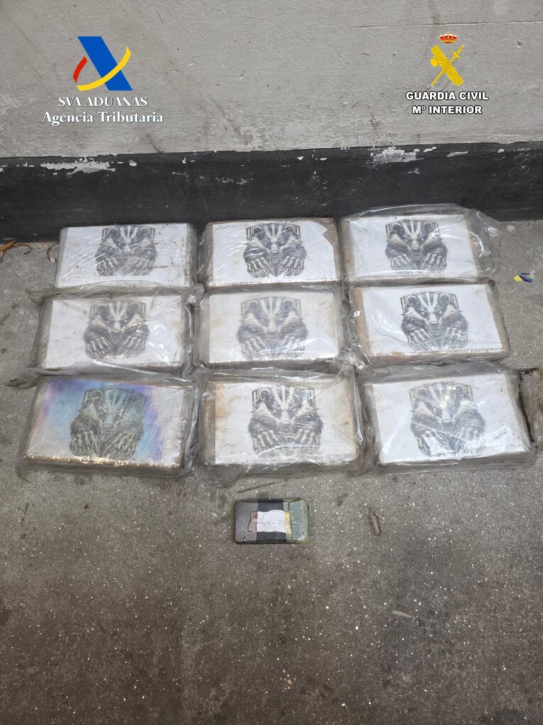 Cae una red albanesa en el puerto de Vigo con más de 80 kilos de cocaína ocultos en un contenedor