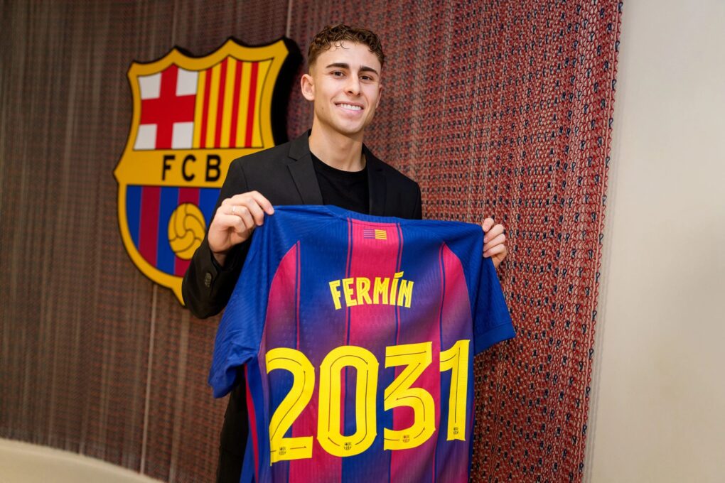 Fermín firma su futuro en el Barça hasta 2031 entre aplausos y expectativas