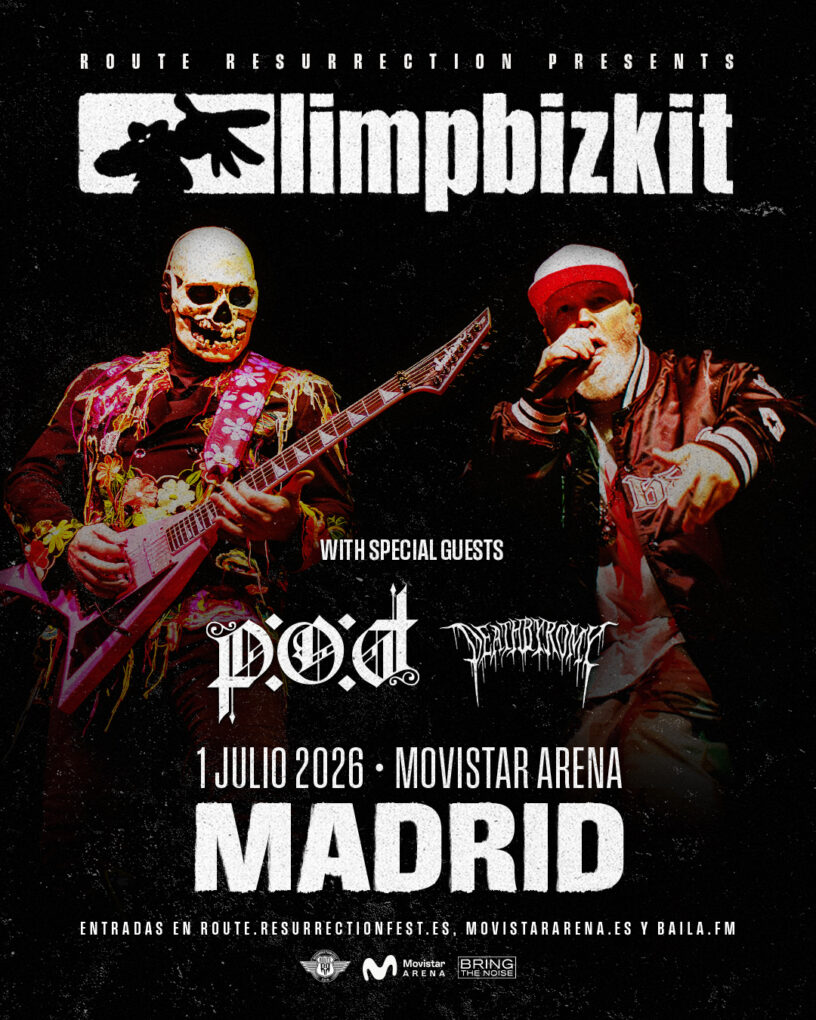 Fred Durst y los suyos desatan la locura en Madrid: Limp Bizkit anuncian concierto exclusivo