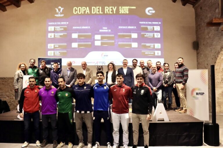 Cuenta atrás para la Copa del Rey 2026: estos son los cruces del torneo que se disputará en Sant Sadurní
