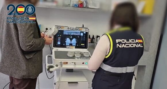Detenido por vender tecnología médica falsificada en clínicas estéticas de Madrid
