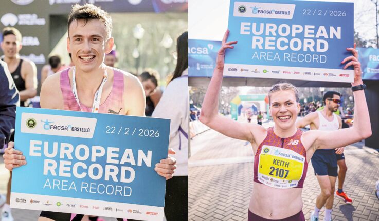 Éxito y récords en Castellón: Schrub y Keith dominan el 10K europeo