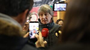 Martínez arremete contra el PP y promete “cambiar el modelo de declive” en Castilla y León