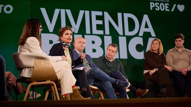 Montero eleva la ofensiva contra Feijóo y Moreno Bonilla: “El Estado del bienestar se escribe con P de PSOE”