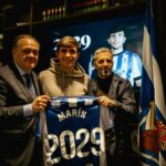 Pablo Marín seguirá de txuri urdin hasta 2029 y lucirá el dorsal 15