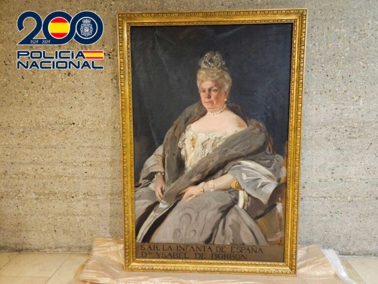 Recuperado un valioso retrato de Sorolla tras décadas desaparecido del patrimonio cultural
