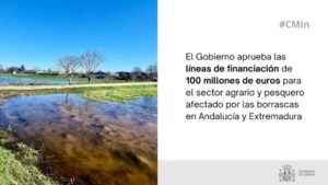 Financiación de emergencia para el campo y la pesca tras el tren de borrascas