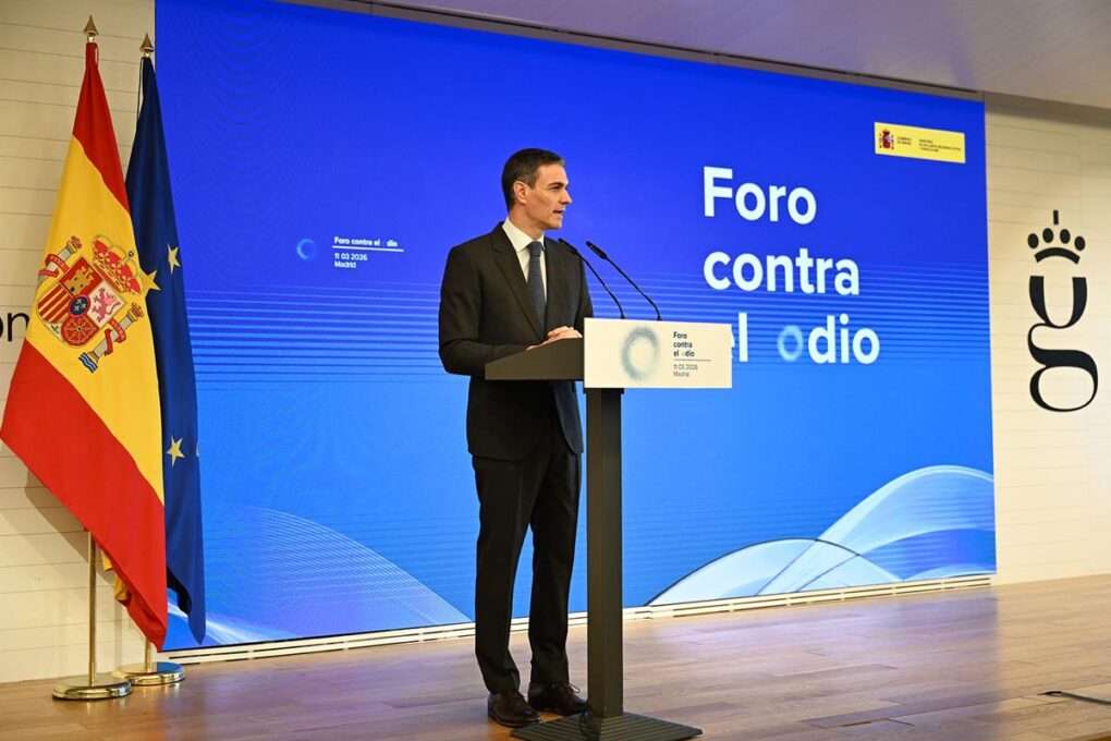 Pedro Sánchez alerta del auge del odio en internet y anuncia un sistema para medirlo