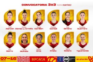 España ya tiene equipo para la Champions Cup 3x3 en Bangkok: conoce a las 12 seleccionadas