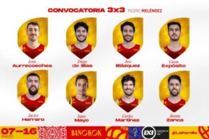 Ocho guerreros para conquistar Bangkok: España prepara su estreno en la Champions Cup 3x3
