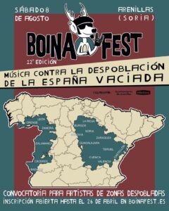 Boina Fest vuelve a Arenillas y llama a músicos de Ourense y zonas rurales