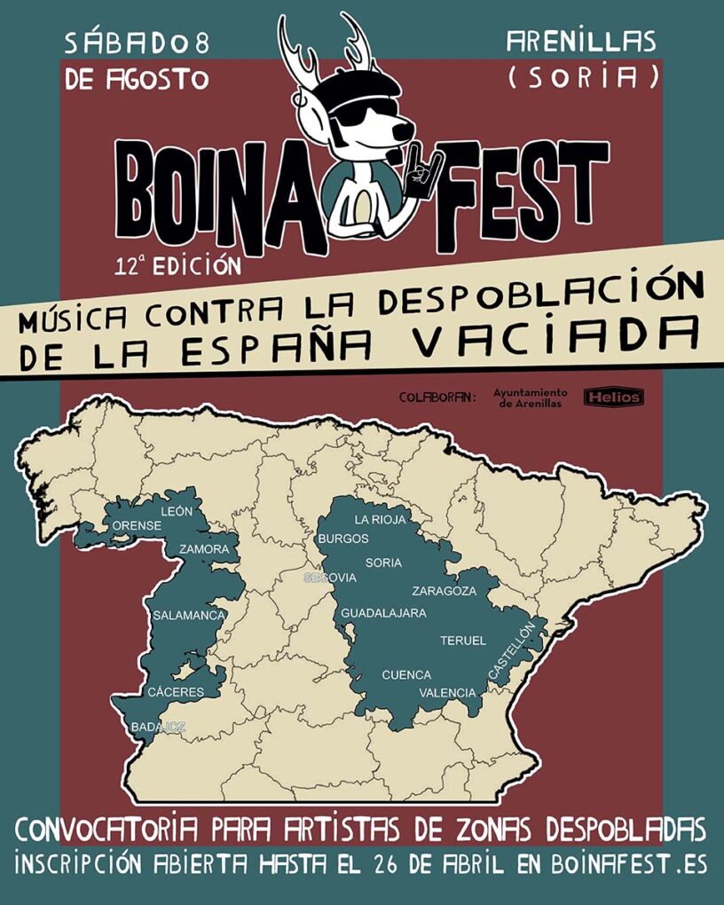 Boina Fest vuelve a Arenillas y llama a músicos de Ourense y zonas rurales