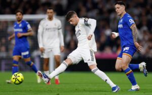 El Madrid domina, pero el Getafe golpea y se lleva los tres puntos
