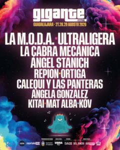 Festival Gigante lanza una convocatoria para descubrir nuevas bandas españolas en 2026