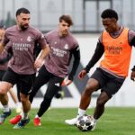 El Real Madrid acelera su puesta a punto para la ida de octavos ante el Manchester City