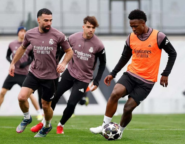 El Real Madrid acelera su puesta a punto para la ida de octavos ante el Manchester City