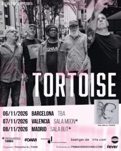 Tortoise anuncia conciertos en Madrid y Valencia para presentar su primer disco en casi diez años