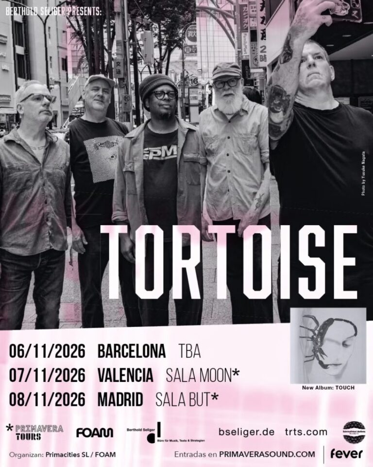 Tortoise anuncia conciertos en Madrid y Valencia para presentar su primer disco en casi diez años