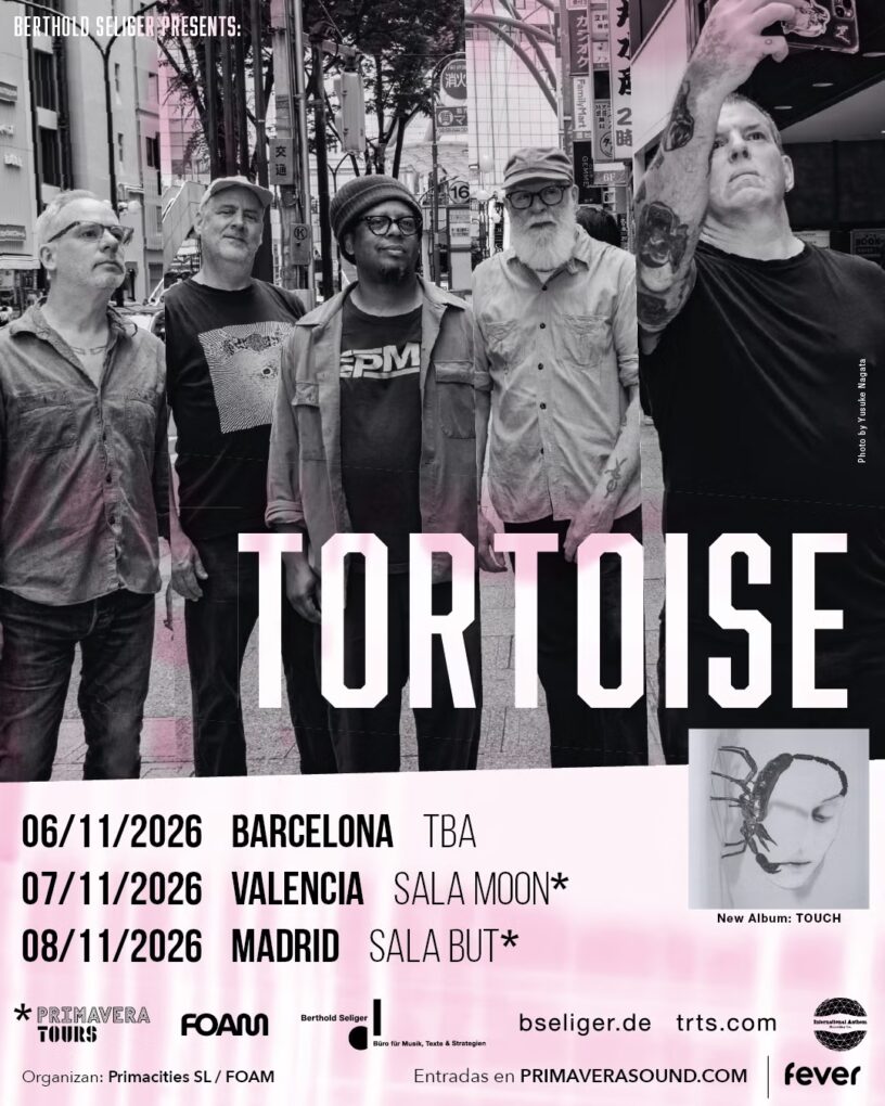 Tortoise anuncia conciertos en Madrid y Valencia para presentar su primer disco en casi diez años