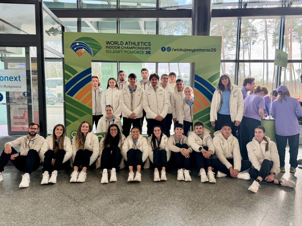 El equipo español de atletismo, preparado para competir en el Mundial de pista cubierta de Kujawy Pomorze