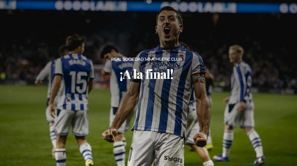 Real Sociedad 1-0 Athletic: emoción y penalti decisivo para jugar la final en La Cartuja