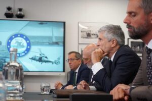 Marlaska defiende en Lisboa una estrategia conjunta contra el narcotráfico