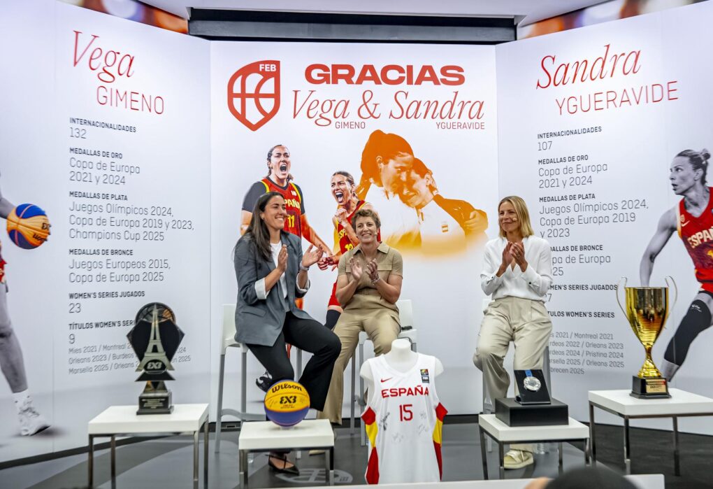 Vega Gimeno y Sandra Ygueravide anuncian su retirada y seguirán liderando el 3x3 español