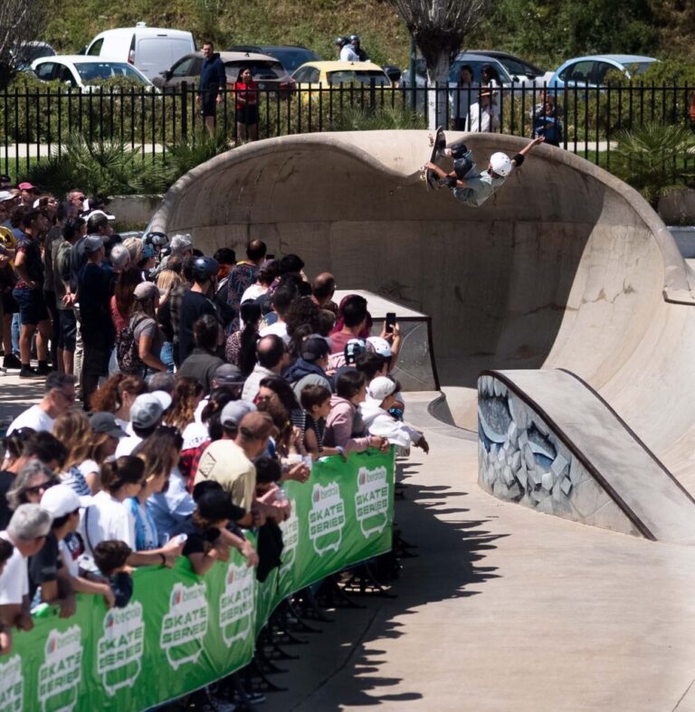 Izei Villacorta y Naia Laso dominan el inicio de las Iberdrola Skate Series