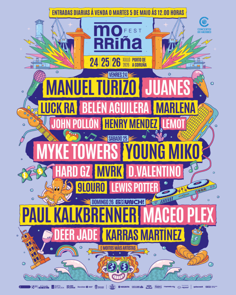 Paul Kalkbrenner y Young Miko lideran un Morriña Festival 2026 con grandes nombres globales
