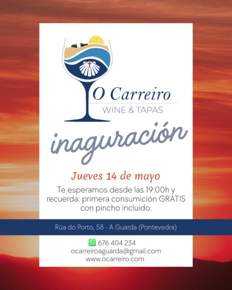 O Carreiro – Wine & Tapas inaugura en A Guarda un espacio para disfrutar del vino y la gastronomía gallega